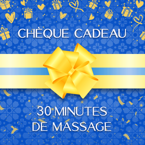 Chèque cadeau, les bains de Kenza, Massage de 30 minutes