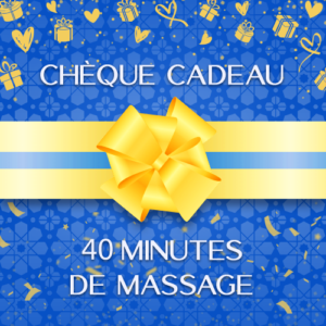 Massage relaxant 40min.